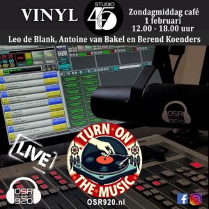 2026-02-01 Zondagmiddag café Leo de Blank, Antoine van Bakel en Berend Koenders