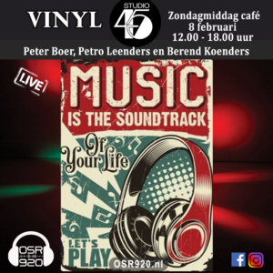 2026-02-08 Zondagmiddag café Peter Boer, Petro Leenders en Berend Koenders