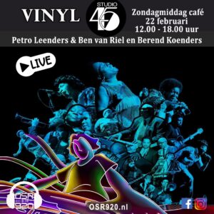 2026-02-22 Zondagmiddag café Leo de Blank & Luud van den Eerthweg en Berend Koenders