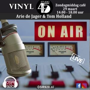 2026-03-29 Zondagmiddag Café Arie de Jager & Tom Holland