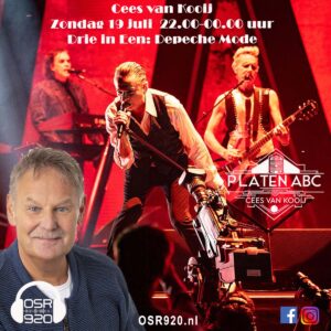 2026-07-26 Cees van Kooij – 3 in een - Depeche mode