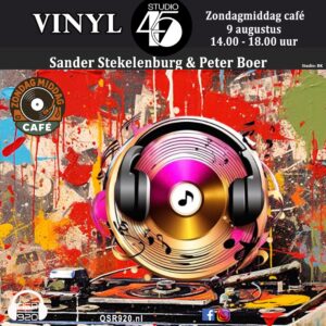2026-08-09 Zondagmiddagcafe Sander Stekelenburg & Peter Boer