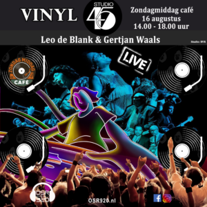 2026-08-16 Zondagmiddagcafe Leo de Blank & Gertjan Waals