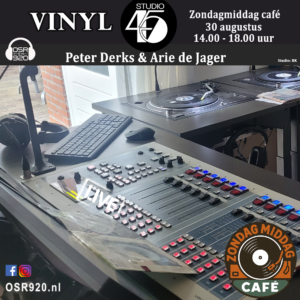 2026-08-30 Zondagmiddagcafe Peter Derks & Arie de Jager